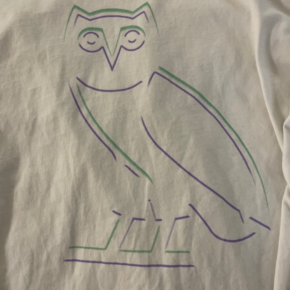 OVO October’s Very Own Drake x Dsquared2 Long Sleeve Graphic Logo Tee Size XL - Picture 4 of 7